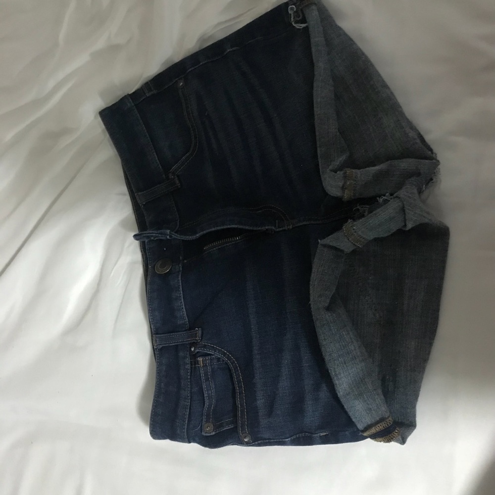 American eagle high waisted jean shorts